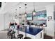 Community kitchen with island and modern appliances at 13126 Indigo Way, Bradenton, FL 34211