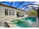 Stunning pool and patio with covered lanai and spa at 13126 Indigo Way, Bradenton, FL 34211
