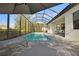 Covered patio with pool and spa, perfect for entertaining at 13126 Indigo Way, Bradenton, FL 34211