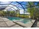 Enclosed pool and spa with a view, ideal for resort-style living at 13126 Indigo Way, Bradenton, FL 34211