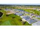 An aerial view of a golf course community at 15508 San Lazzaro Avenue, Bradenton, FL 34211