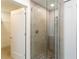 Large walk-in shower with glass enclosure at 1709 N Tamiami Trl # 212, Sarasota, FL 34234