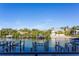 Scenic waterfront view with boats and docked yachts at 1709 N Tamiami Trl # 212, Sarasota, FL 34234