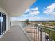 Spacious balcony with panoramic views of the ocean and landscape at 2301 Gulf Of Mexico Dr # 85N, Longboat Key, FL 34228