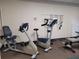 Community gym with recumbent exercise bikes at 3334 Overcup Oak Ter, Sarasota, FL 34237