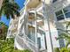 Exterior of building showcasing unique spiral staircase at 3450 77Th W St # 102, Bradenton, FL 34209