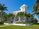 Two-story home with unique architectural details and lush landscaping at 3450 77Th W St # 102, Bradenton, FL 34209