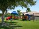 Colorful playground with slides, swings, and climbing structures at 3450 77Th W St # 102, Bradenton, FL 34209