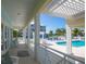 Resort-style pool with lounge chairs and covered patio at 3450 77Th W St # 102, Bradenton, FL 34209