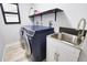 Laundry room with washer, dryer, and utility sink at 3479 Knox Ter, Port Charlotte, FL 33948