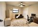 Home office with desk, chair, and ample storage at 3479 Knox Ter, Port Charlotte, FL 33948