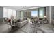 Elegant living room with ample natural light and comfortable seating arrangement at 401 Quay Commons # 901, Sarasota, FL 34236