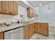 Modern kitchen with stainless steel appliances and granite countertops at 5101 Island Date St, Sarasota, FL 34232