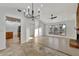 Spacious living room with hardwood floors and fireplace at 5101 Island Date St, Sarasota, FL 34232