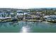 Aerial showing waterfront property and surrounding community at 6516 Bayou Hammock Rd, Longboat Key, FL 34228