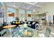 Spacious clubhouse with comfortable lounge and kitchen at 850 S Tamiami Trl # 731, Sarasota, FL 34236