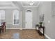 Bright and spacious foyer with tile flooring and elegant decor at 112 170Th E St, Bradenton, FL 34212