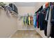 Walk-in closet with ample hanging space and shelving at 12259 23Rd E St, Parrish, FL 34219