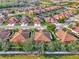 Aerial view highlighting the location of the home within the community at 2520 Terracina Dr, Venice, FL 34292