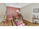 Dining room with stylish decor and an adjacent china cabinet at 2520 Terracina Dr, Venice, FL 34292