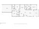 Floor plan of the home, illustrating the layout and dimensions of each room at 2520 Terracina Dr, Venice, FL 34292