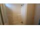 Close-up of the shower with adjustable shower head at 3333 26Th E Ave # 1107, Bradenton, FL 34208