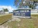 Sign for Sugar Creek Country Club displayed prominently at 3333 26Th E Ave # 1107, Bradenton, FL 34208