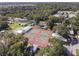 Aerial view of community tennis courts at 3333 26Th E Ave # 1107, Bradenton, FL 34208