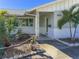 House entrance with white door and decorative details at 4001 17Th W Ave, Bradenton, FL 34205