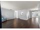 Spacious living room featuring hardwood floors and abundant natural light at 4001 17Th W Ave, Bradenton, FL 34205