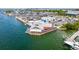 Waterfront marina with ample boat slips and dining options at 451 Bowdoin Cir, Sarasota, FL 34236