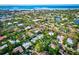 House nestled in a neighborhood near the water at 5345 Siesta Ct, Sarasota, FL 34242