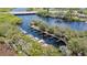 Private boat docks with multiple slips in a waterfront community at 5611 Key West Pl # 5611, Bradenton, FL 34203