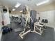 A well-equipped fitness center with modern equipment, treadmills, and free weights at 5611 Key West Pl # 5611, Bradenton, FL 34203