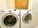 Laundry room equipped with a Samsung washer and dryer at 5611 Key West Pl # 5611, Bradenton, FL 34203