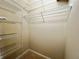 Walk-in closet with wire shelving for organized storage space at 5611 Key West Pl # 5611, Bradenton, FL 34203