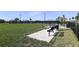 Fenced dog park with benches at 8020 Moonbeam Ave, Sarasota, FL 34241