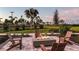 Community fire pit with seating at 8020 Moonbeam Ave, Sarasota, FL 34241
