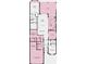 Open floor plan includes primary suite, 3 bedrooms, and open kitchen, dining, and living areas at 8020 Moonbeam Ave, Sarasota, FL 34241