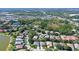 Aerial view of a house in a residential neighborhood at 8334 Sailing Loop, Lakewood Ranch, FL 34202