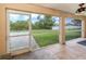Spacious screened porch overlooking the backyard at 1296 Skagway Ter, North Port, FL 34291