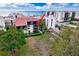 Aerial view highlighting beachfront property and building at 1935 Gulf Of Mexico Dr # G7-302, Longboat Key, FL 34228