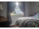 Bright bedroom with ample natural light and tasteful furnishings at 214 Genet Ct, Sun City Center, FL 33573