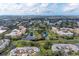 Expansive aerial view of the condo community and golf course at 4550 Pinebrook Cir # 304, Bradenton, FL 34209