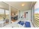 Screened balcony overlooking a golf course at 4550 Pinebrook Cir # 304, Bradenton, FL 34209