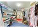 Large walk-in closet with shelving and hanging space at 4550 Pinebrook Cir # 304, Bradenton, FL 34209