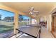 Relaxing game room with ping pong table and scenic views at 4550 Pinebrook Cir # 304, Bradenton, FL 34209