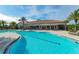 Large community pool and clubhouse at 5737 Semolino St, Nokomis, FL 34275