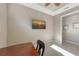 Home office or den with natural lighting and tile flooring at 5737 Semolino St, Nokomis, FL 34275