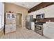 Updated kitchen with stainless steel appliances, white cabinets, and plenty of storage at 616 Misty Pond Ct, Bradenton, FL 34212